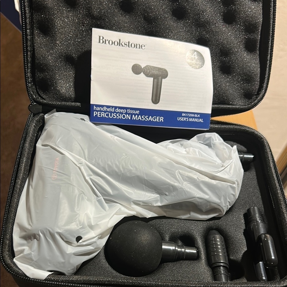 Brookstone Cordless Percussion Massager - Picture 6 of 7